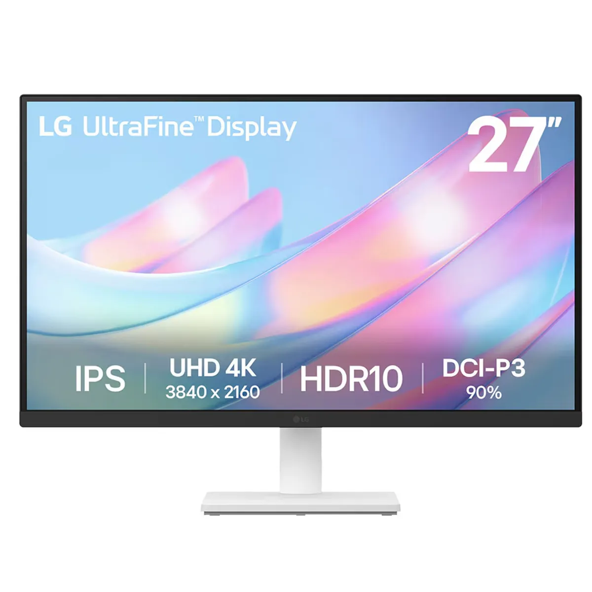 LG - Monitor LG 27US500-W Plano 27” UHD 4K IPS  HDMI x2  DP  Audio-Out