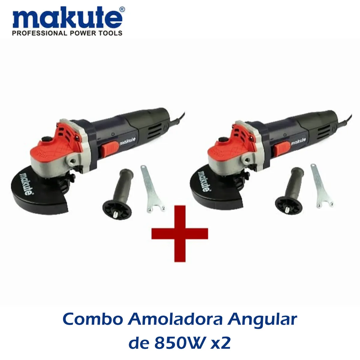 MAKUTE - Combo Amoladora Angular Makute 850W x2