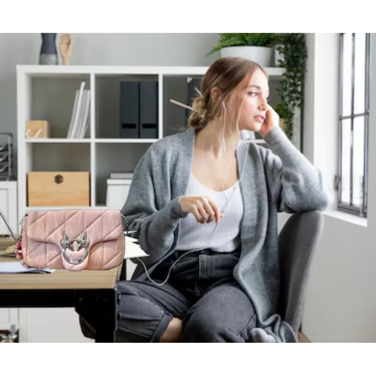 GENERICO - CROSSBODY BOLSO DE MANO CARTERA MORRAL DE FIESTA Y NOCHE PALOROSA