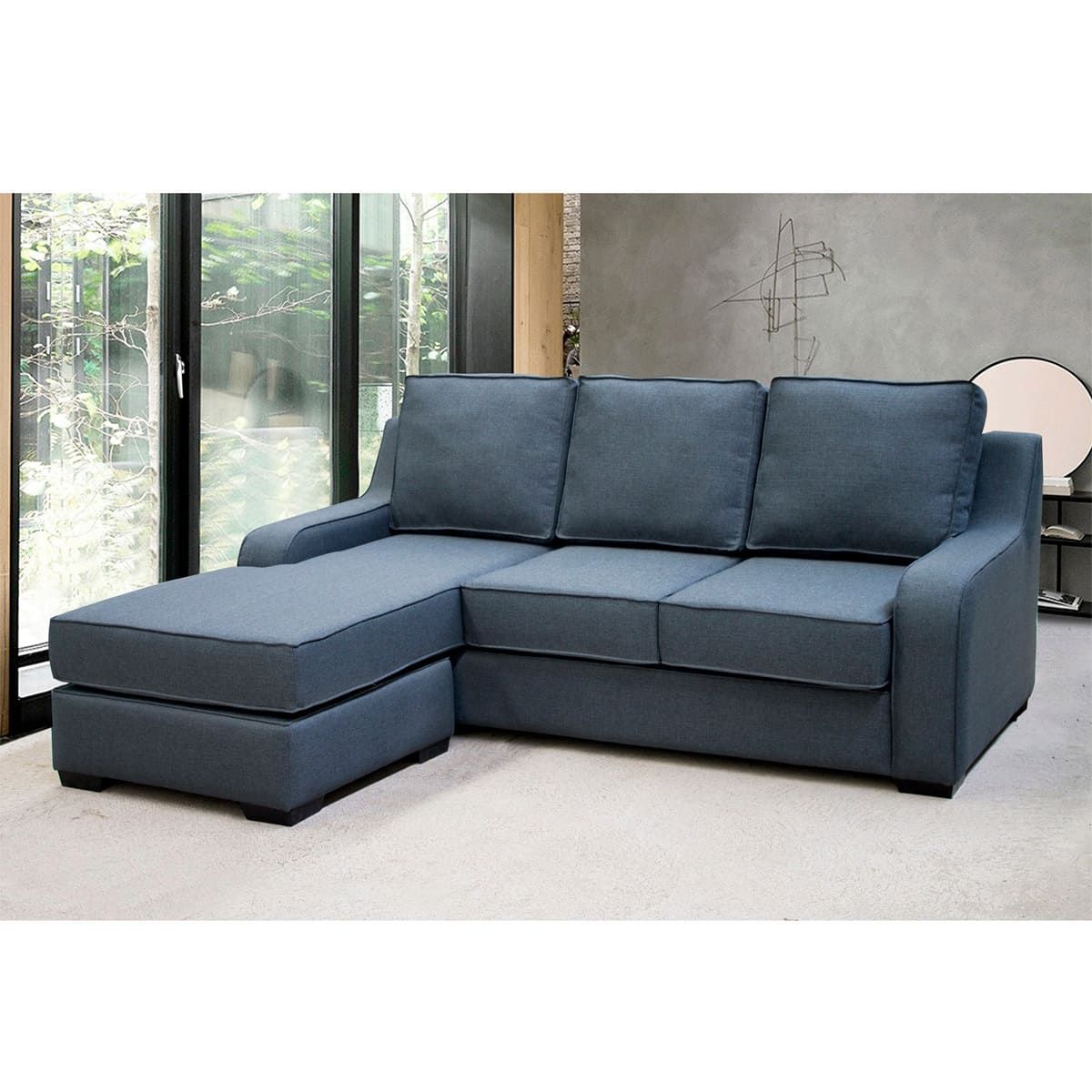 GENERICO - Sofa Marti Multifuncionall Azul Acero
