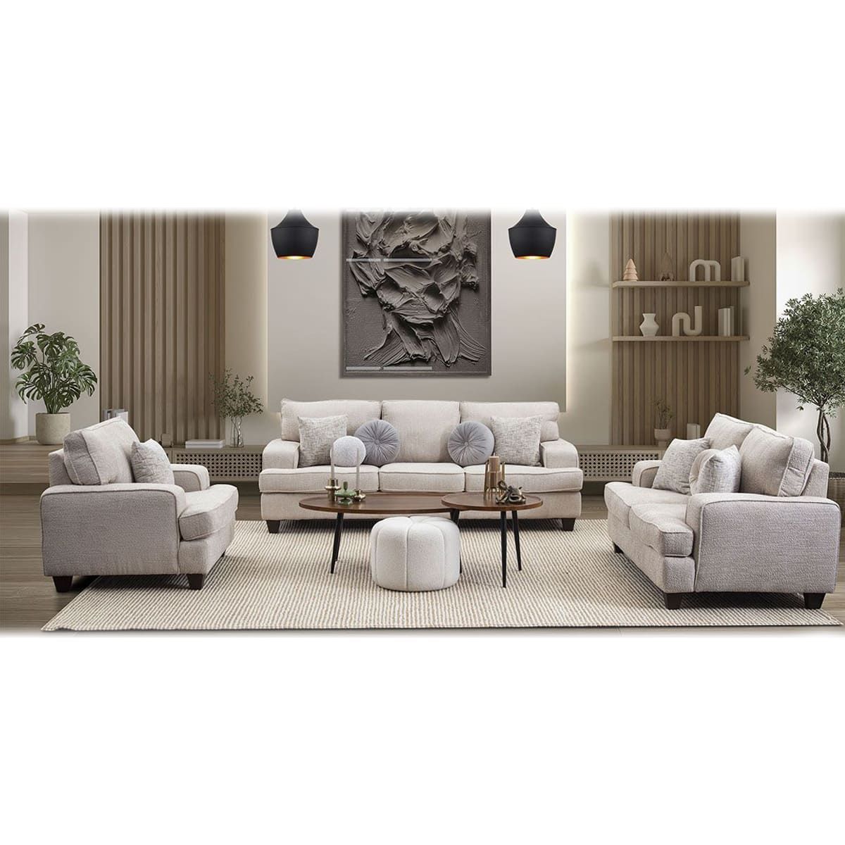 GENERICO - Sala Diamond 3-2-1 Beige