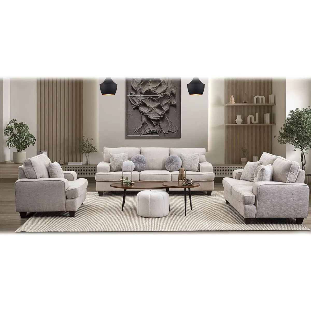 GENERICO - Sala Diamond 3-2-1 Beige