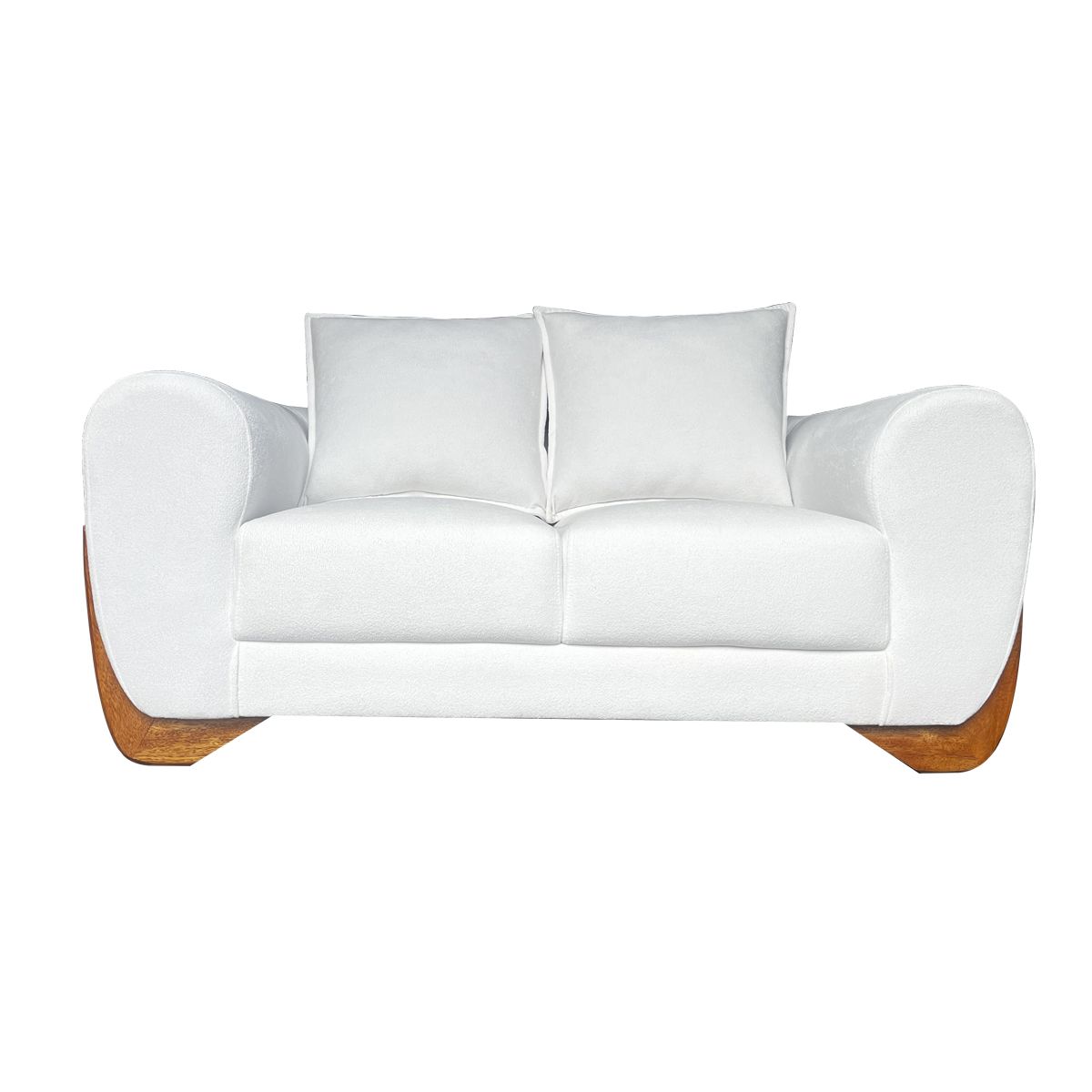 GENERICO - Sofa Dos Cuerpos Bumeran Blanco