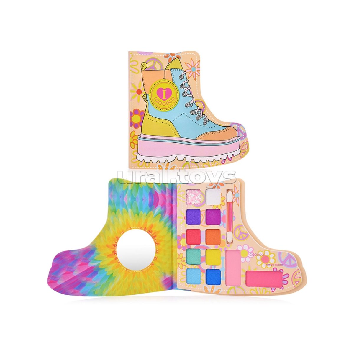 GENERICO - Paleta de Sombras Zapato Con Espejo