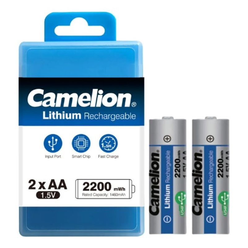 CAMELION - Pilas Recargables Aa 15v Camelion Tipo C Camelion 2200mwh