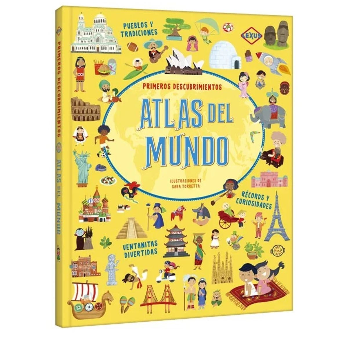 LEXUS - Primero Descubrimientos Atlas del Mundo - Libro Infantil