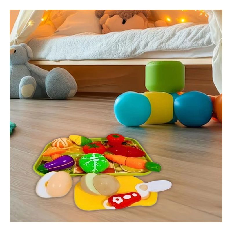 GENERICO - Pack6 Juguete para Niñas Util de Cortar Verduras