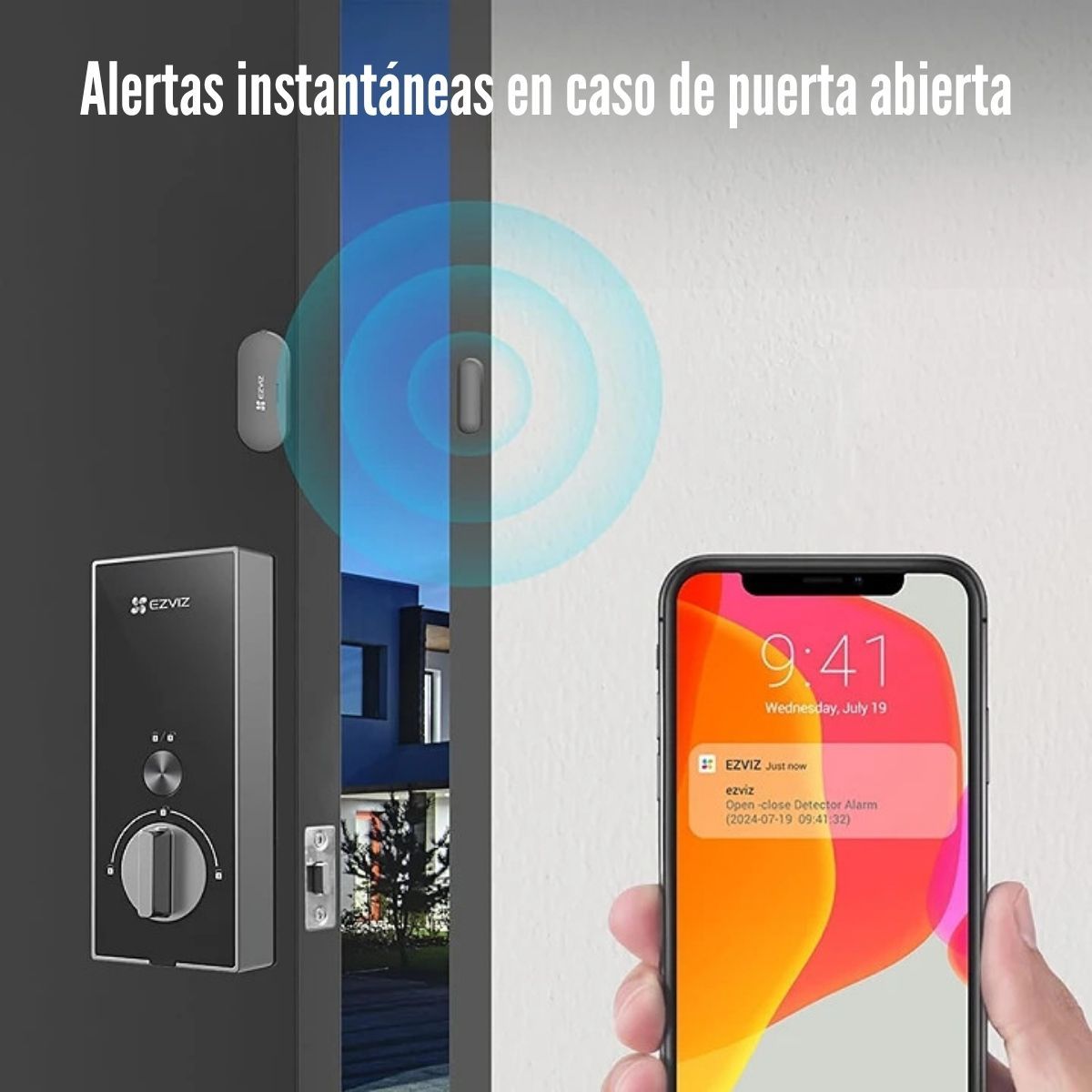 EZVIZ - EZVIZ - Cerradura Smart Lock DL04 WiFi Smart Home IP54