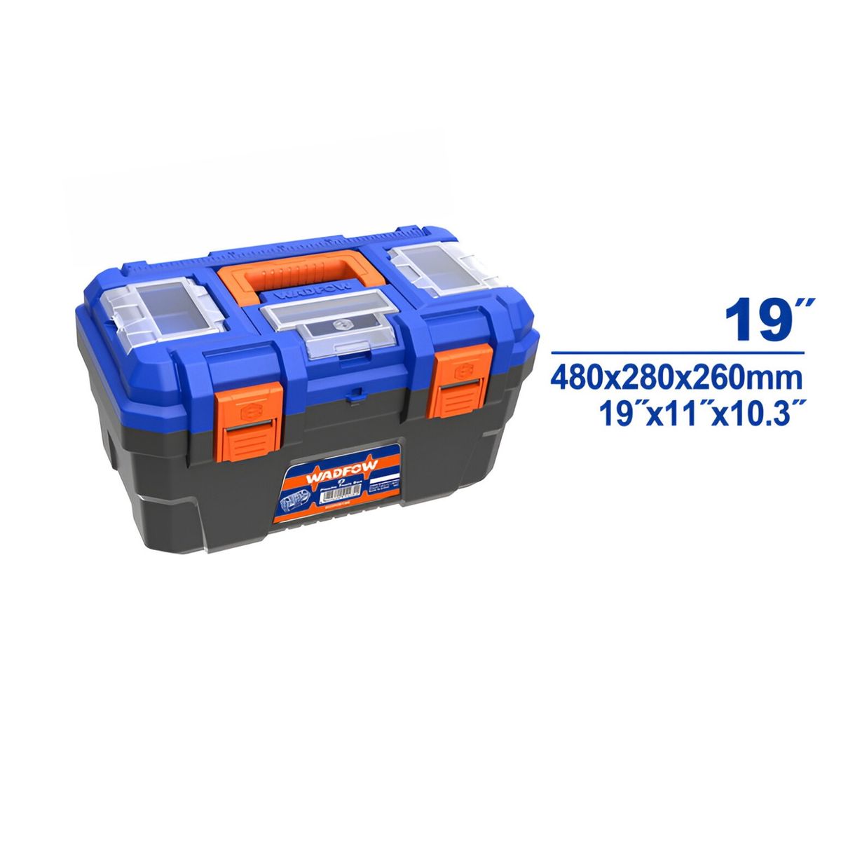 GENERICO - Set de Caja de Herramientas 3 en 1 Wadfow