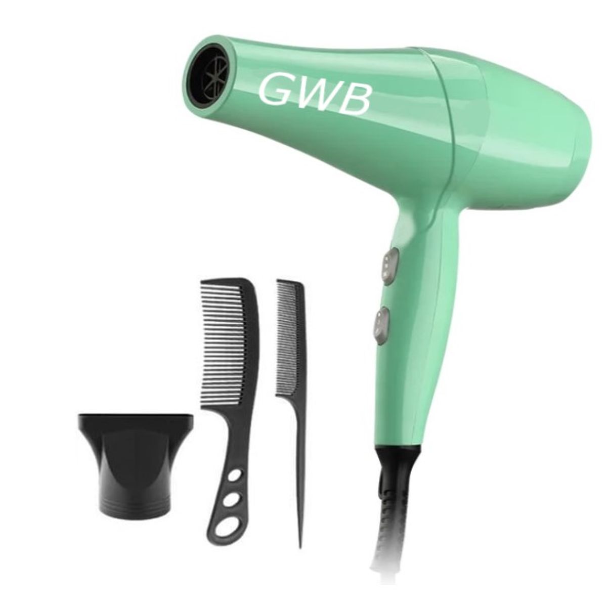 GENERICO - Secador para Cabello 6000 Watts GWB + 3 Velocidades + 3 Temperatura - COLOR ALEATORIO