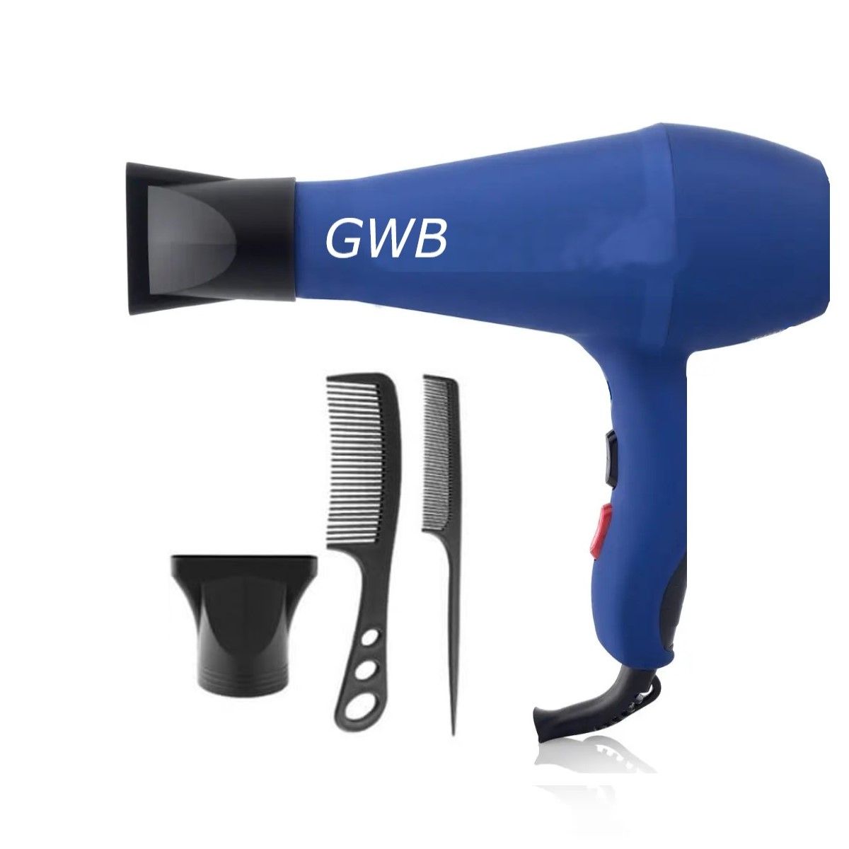 GENERICO - Secador para Cabello 6000 Watts GWB + 3 Velocidades + 3 Temperatura - COLOR ALEATORIO