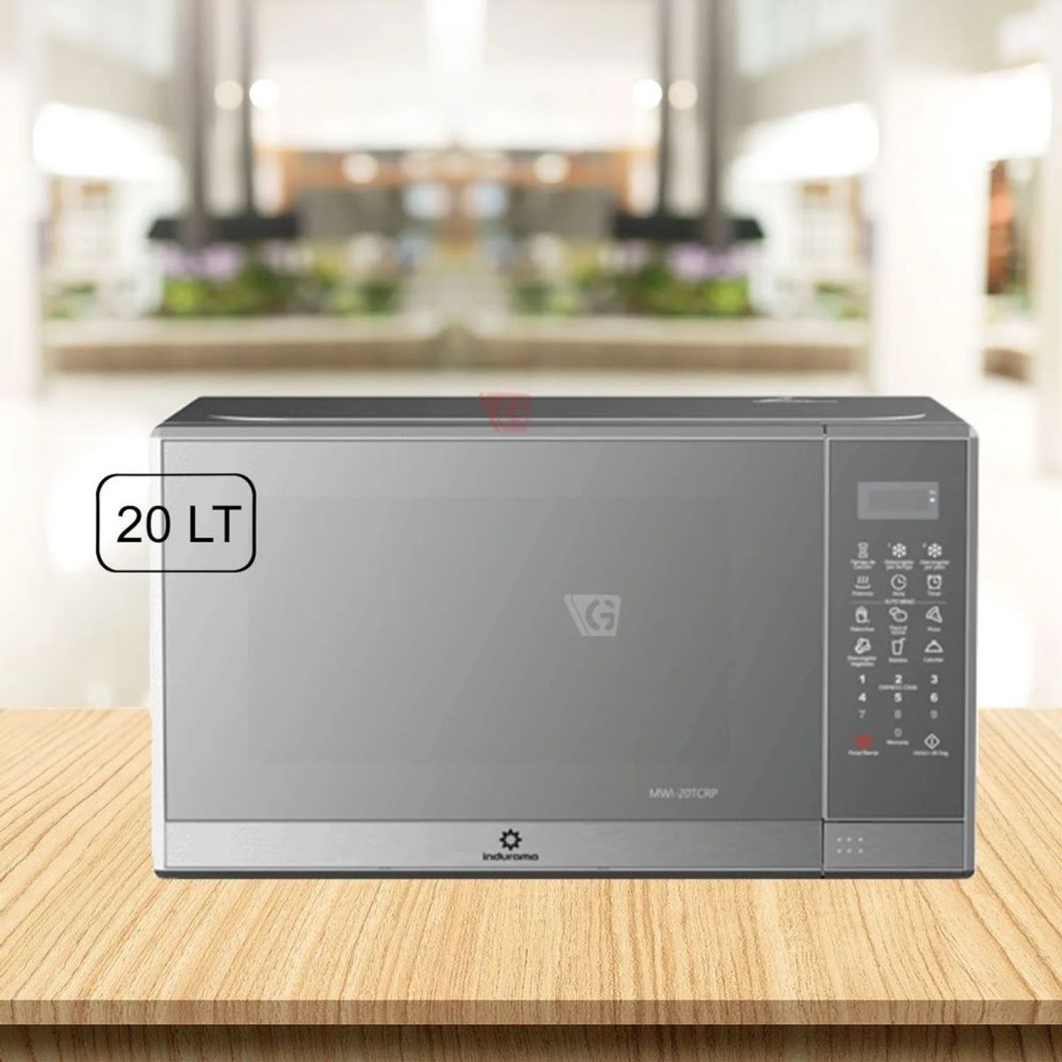 INDURAMA - Horno Microonda INDURAMA MWI-20TCRP 20L Gris