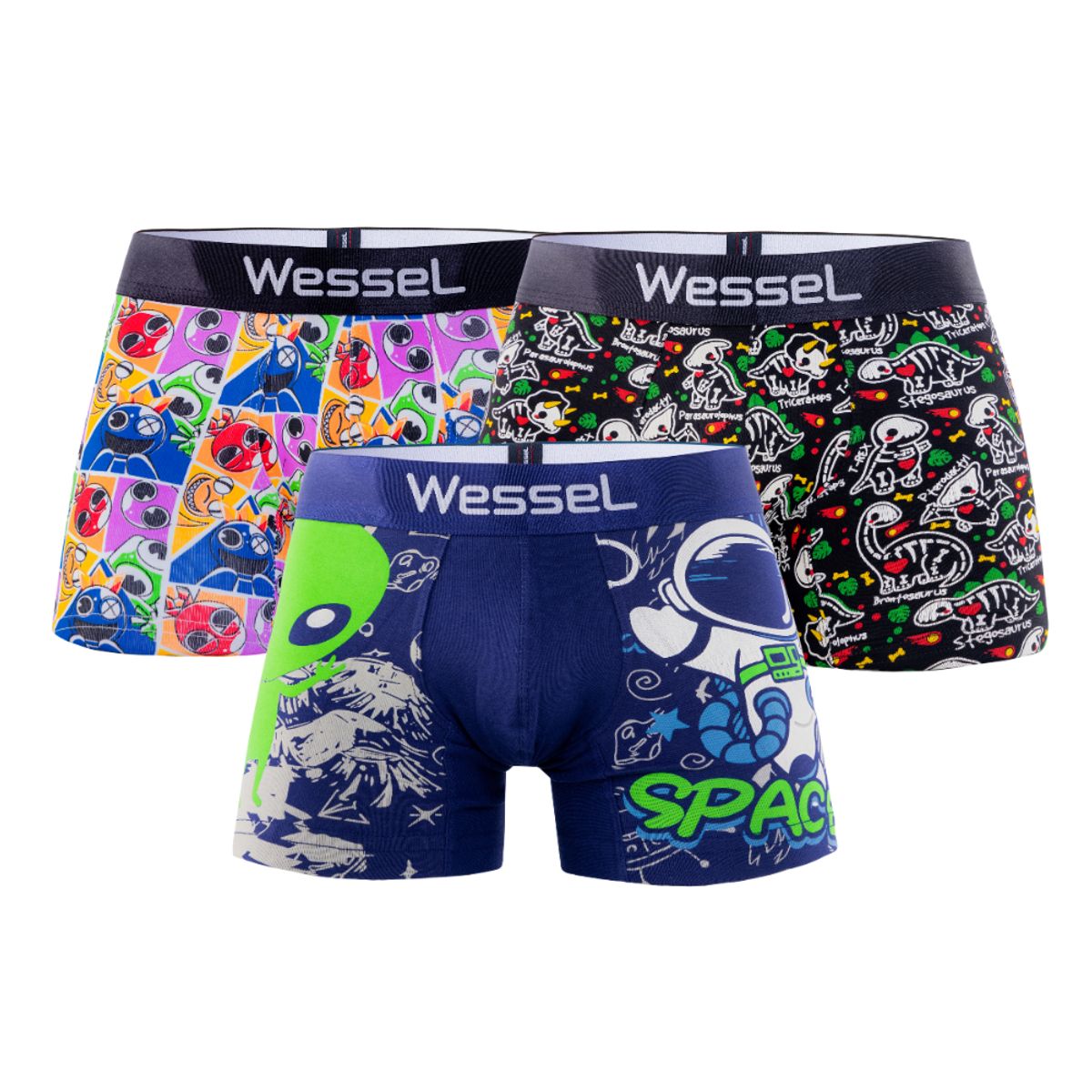 WESSEL - BOXER KIDS PACK W3 X3