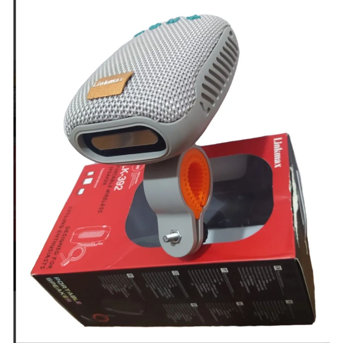 SEISA - Parlante Bluetooth para Moto y Bicicleta Portátil LK-392 Max