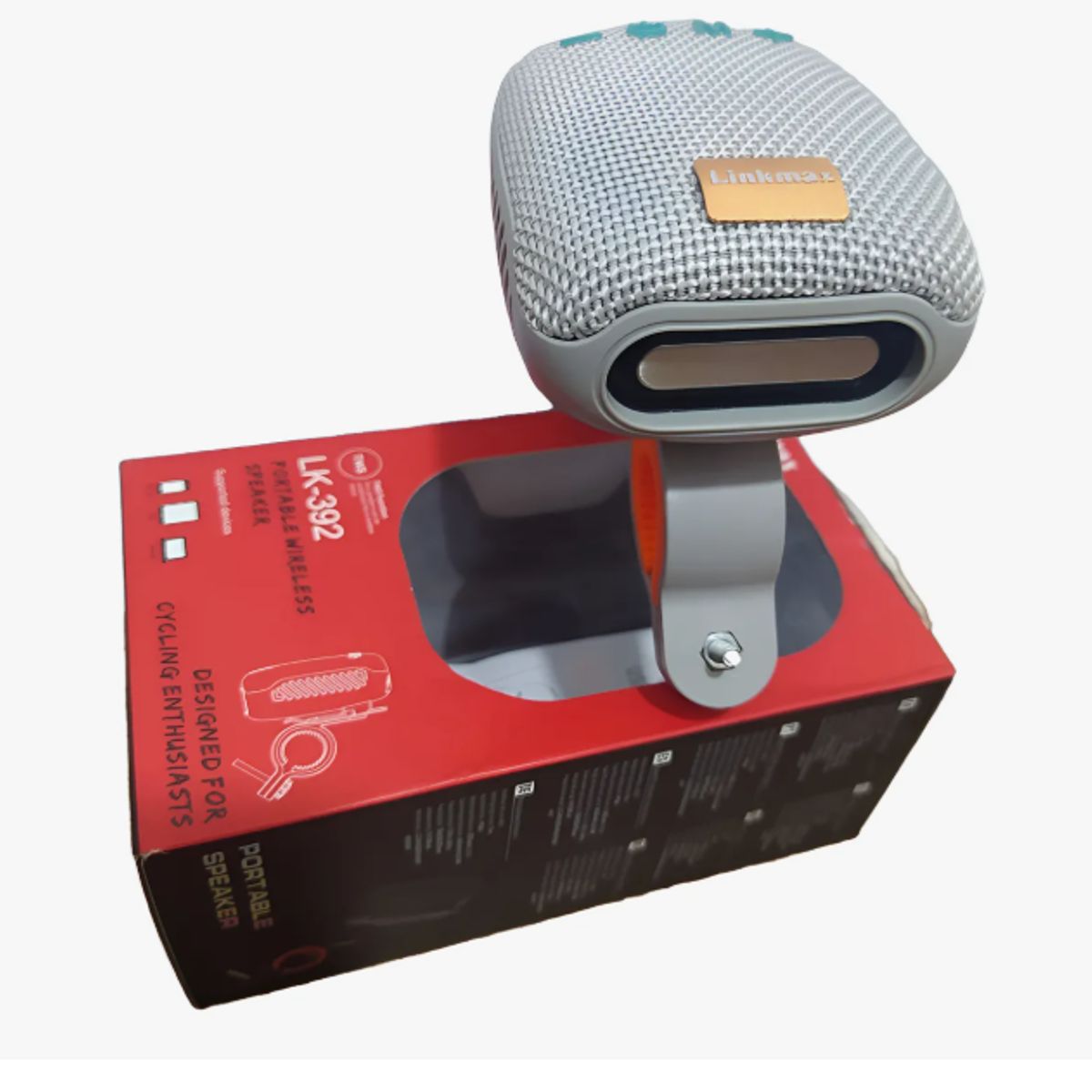 SEISA - Parlante Bluetooth para Moto y Bicicleta Portátil LK-392 Max