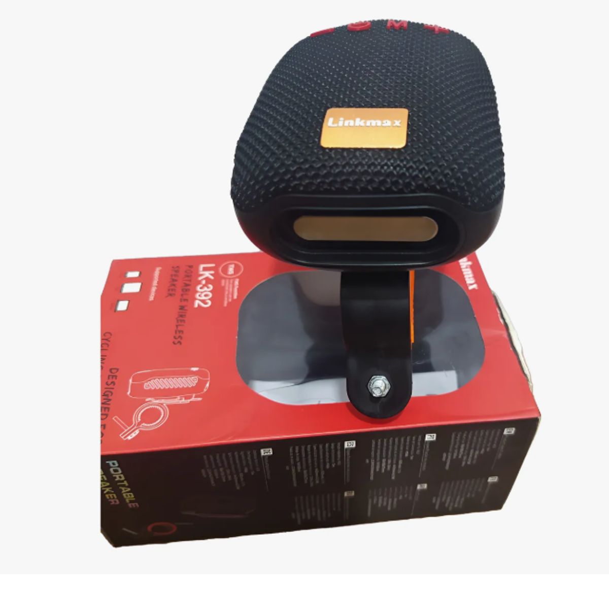 SEISA - Parlante Bluetooth para Moto y Bicicleta Portátil LK-392 Max