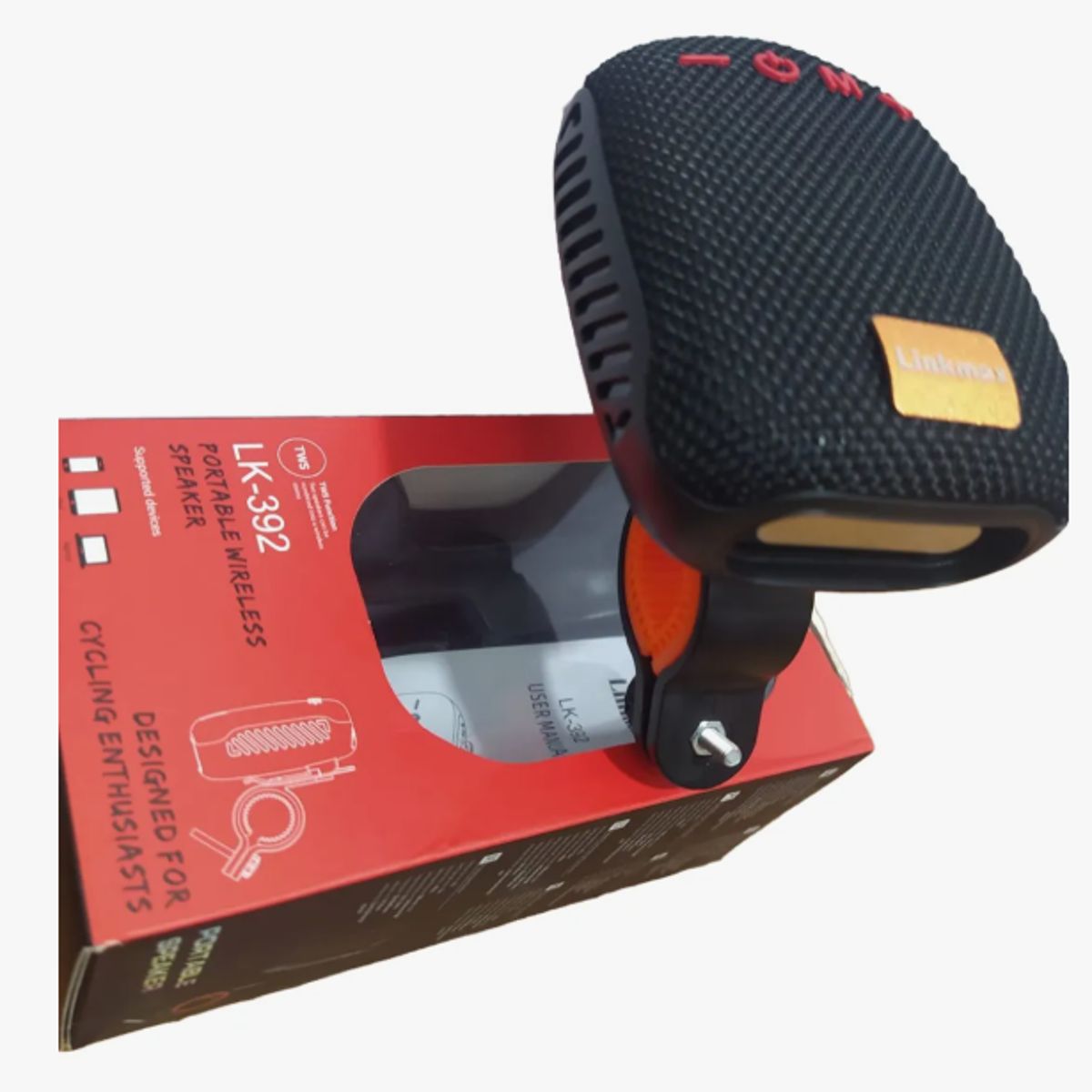SEISA - Parlante Bluetooth para Moto y Bicicleta Portátil LK-392 Max