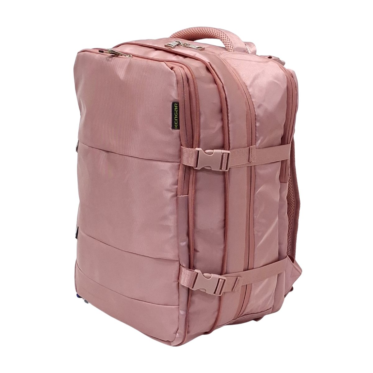 KENGAR - MOCHILA VIAJERA - KENGAR - MELÓN PASTEL