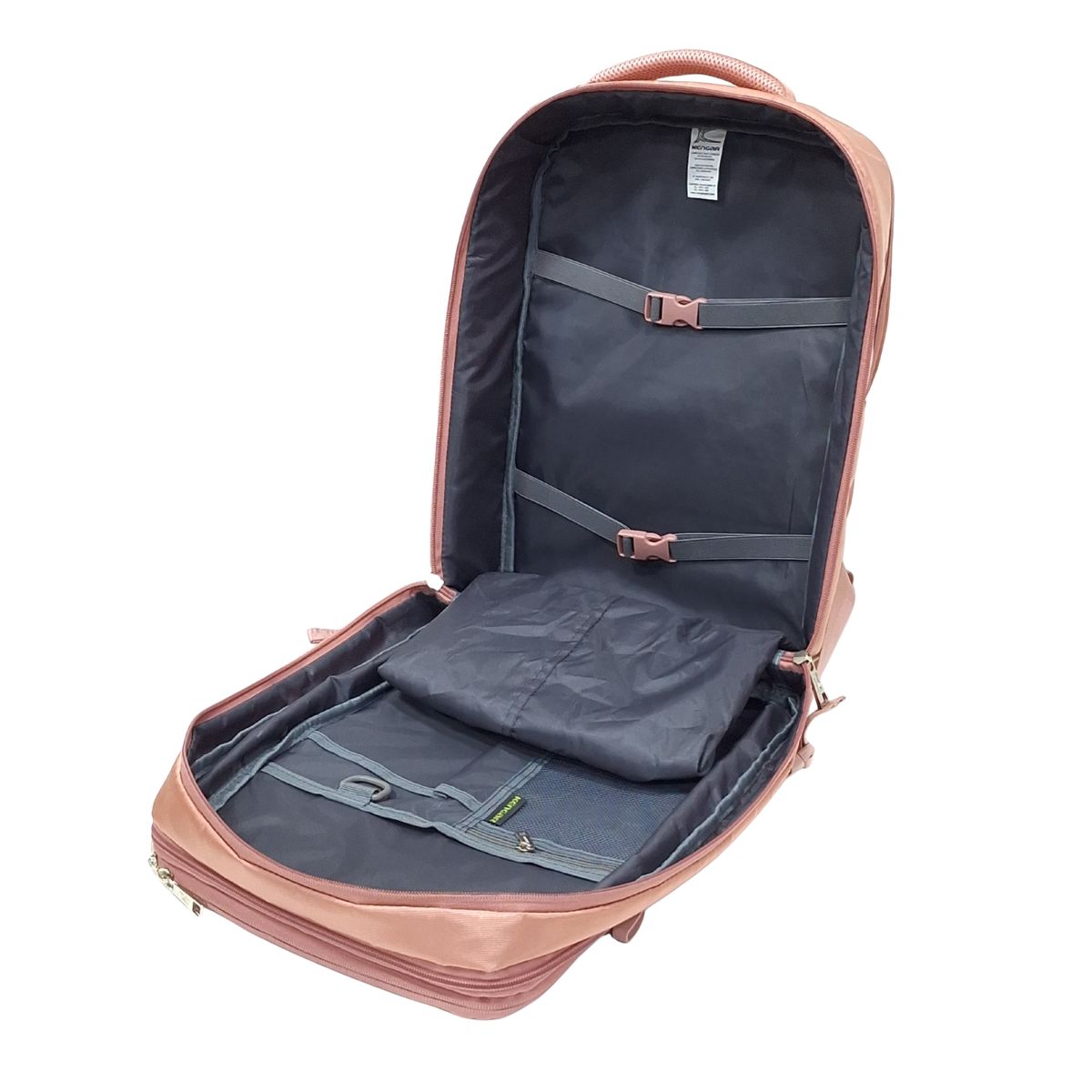 KENGAR - MOCHILA VIAJERA - KENGAR - MELÓN PASTEL