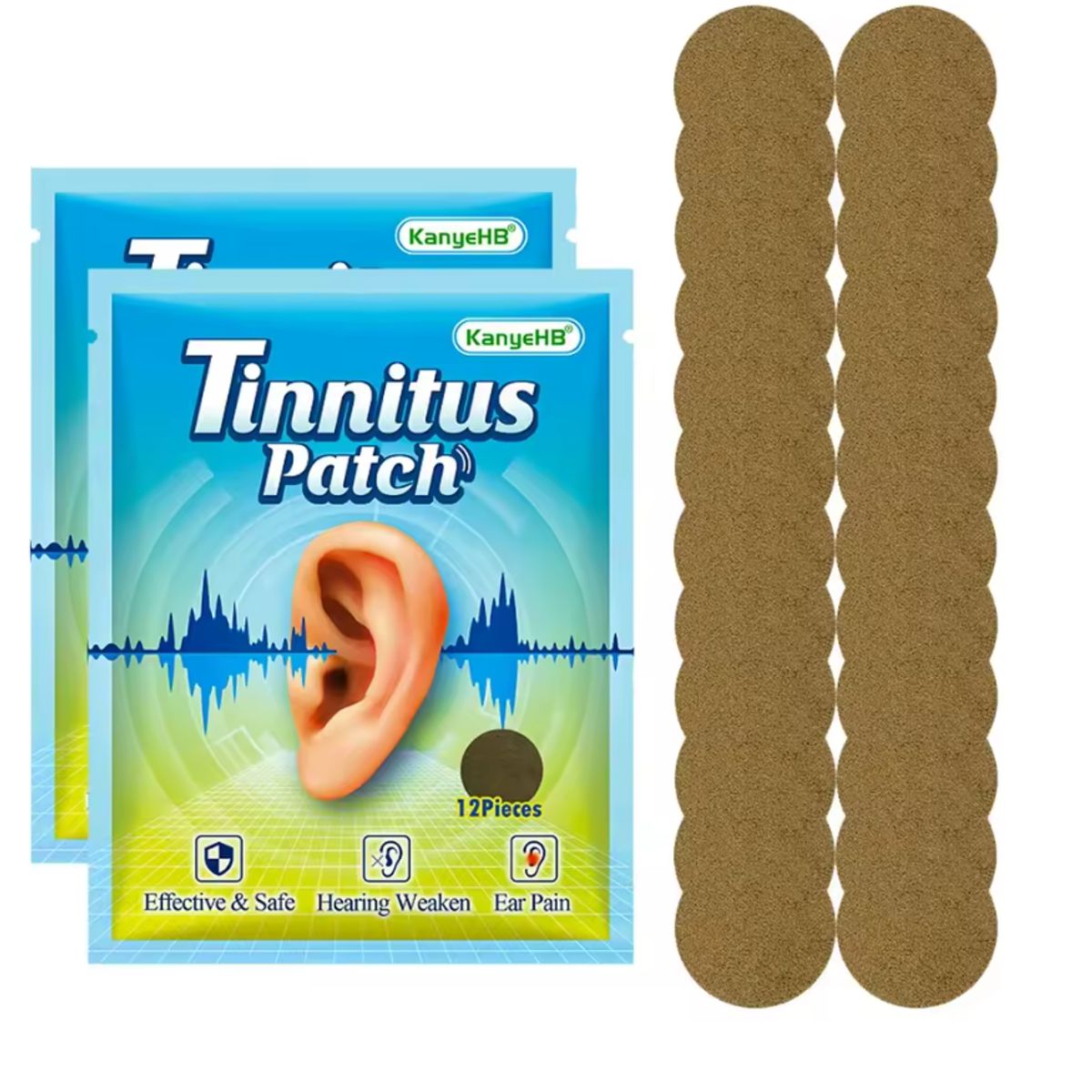 GENERICO - Parche tinitus tinnitus pack x24 unidades