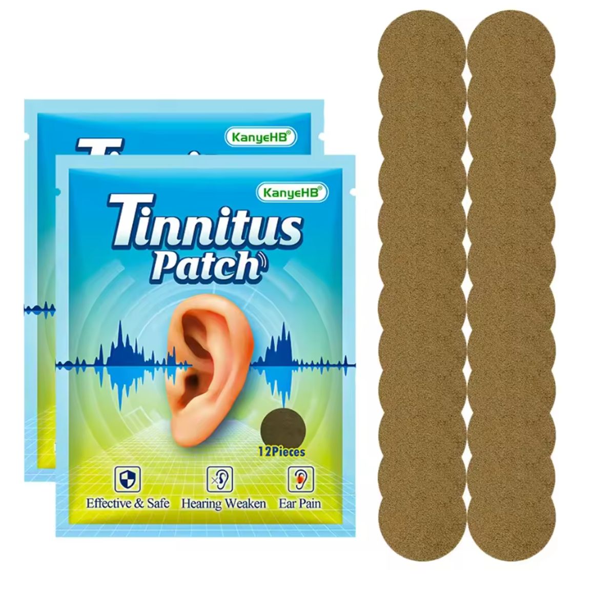 GENERICO - Parche tinitus tinnitus pack x24 unidades