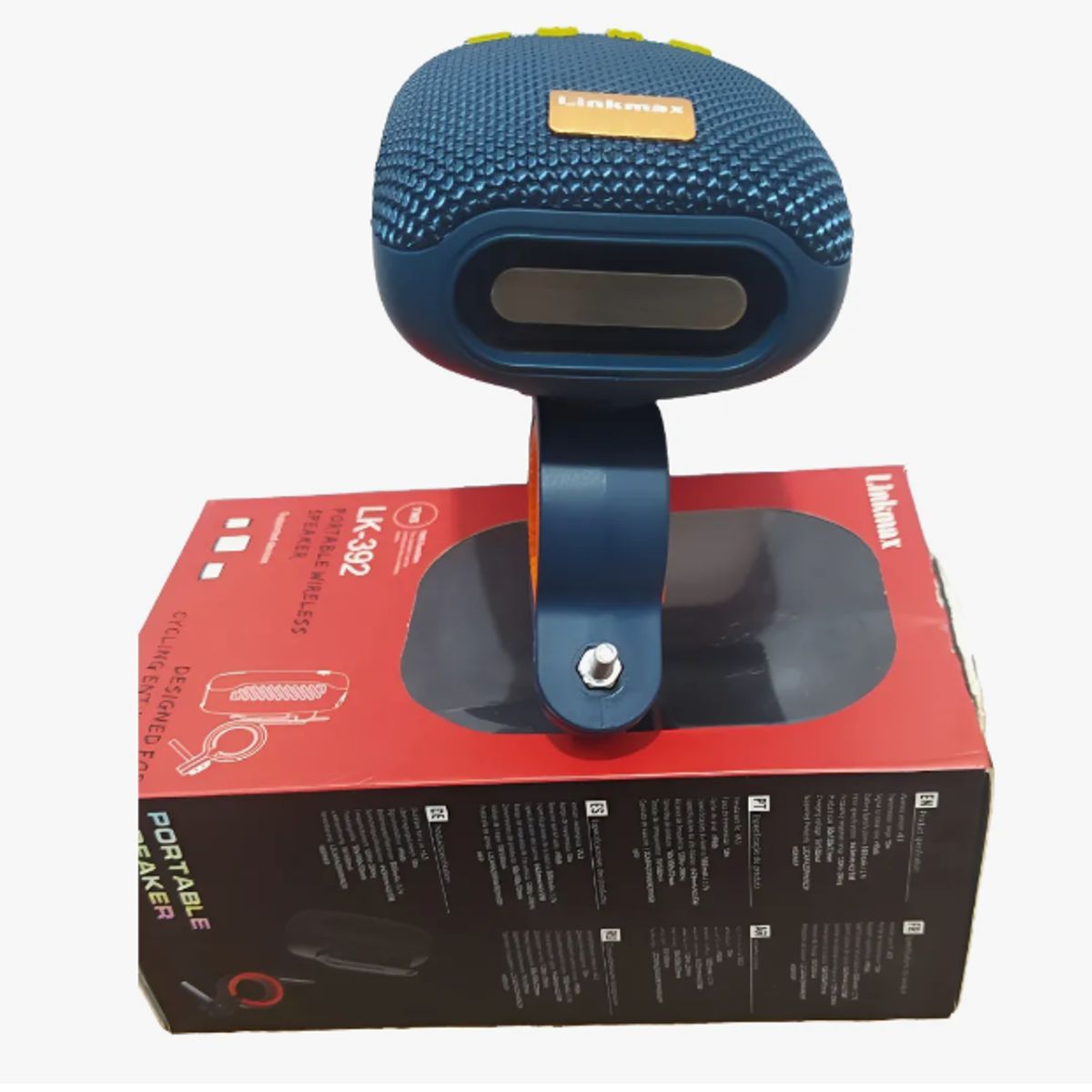 SEISA - Parlante Bluetooth para Moto y Bicicleta Portátil LK-392 Max