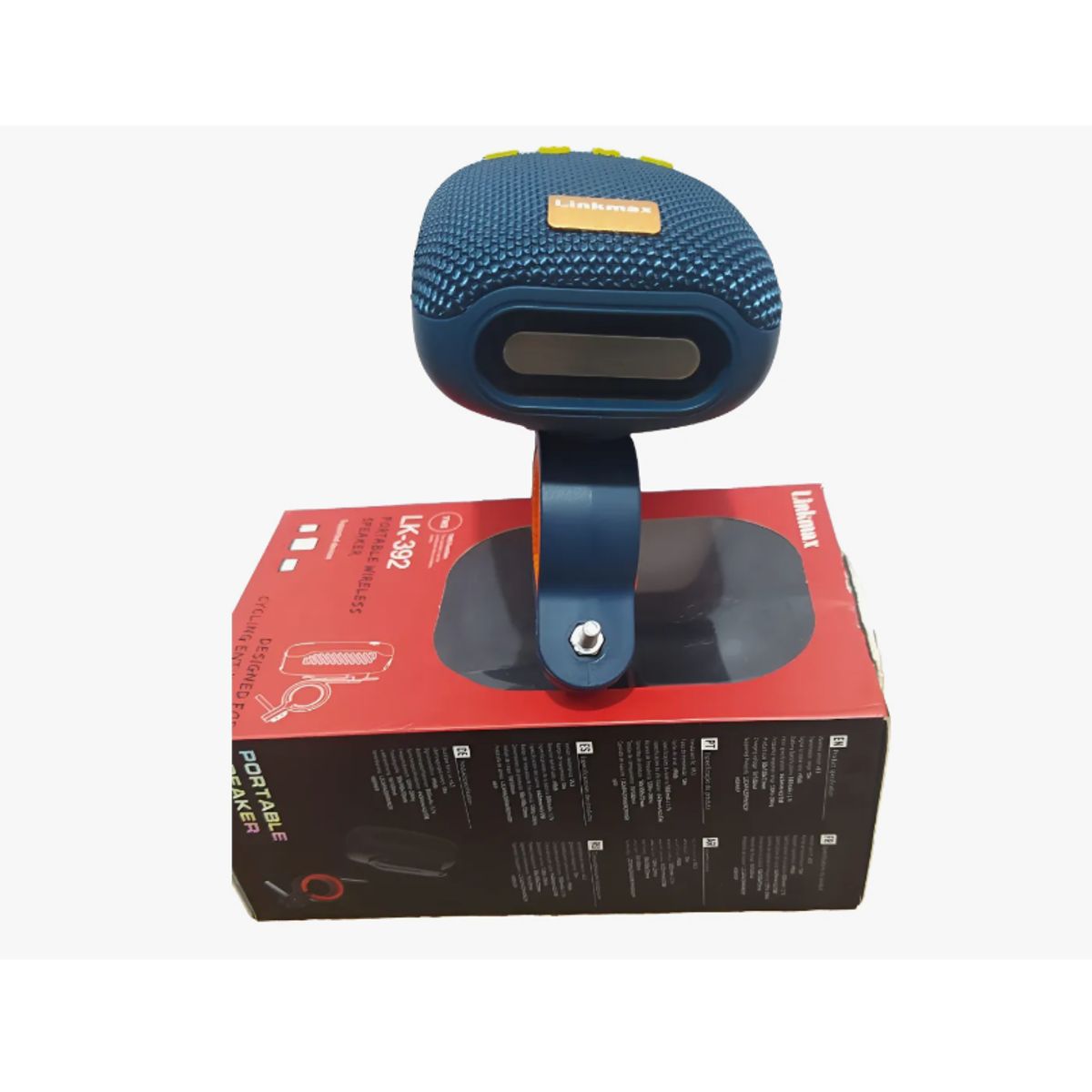 SEISA - Parlante Bluetooth para Moto y Bicicleta Portátil LK-392 Max