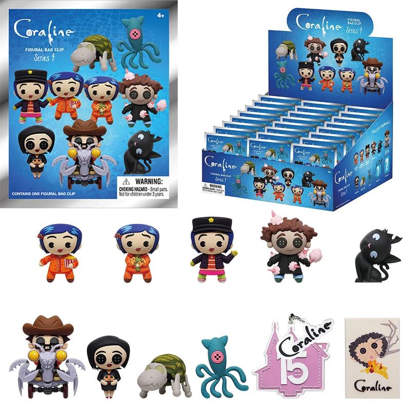 REVELL MONOGRAM - Monogram Bag Clip - Coraline Series 4 x unidad