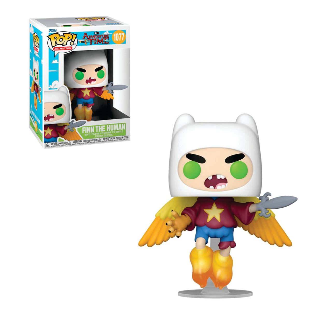 FUNKO - Funko Pop  Adventure Time - Cartoon Network - Finn 1077