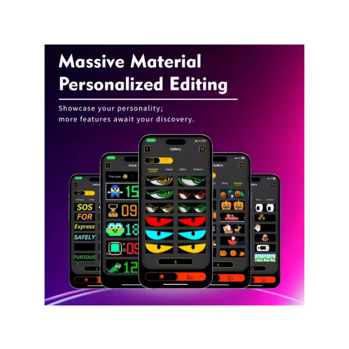 GENERICO - CINTA LED PARA AUNTO - OJOS LED