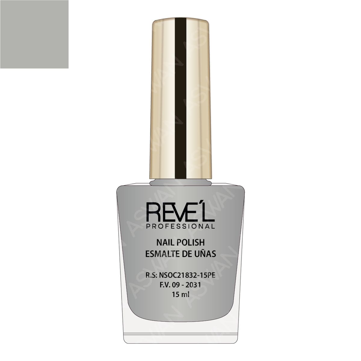 REVE'L PROFESSIONAL - Esmalte Nude Perfect 15 ml - REVEL PROFESSIONAL