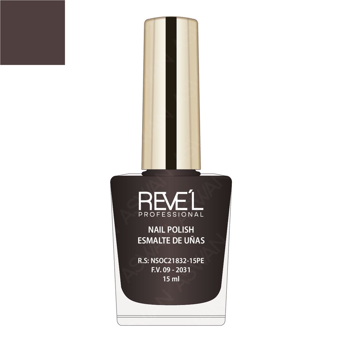 REVE'L PROFESSIONAL - Esmalte Nude Perfect 15 ml - REVEL PROFESSIONAL