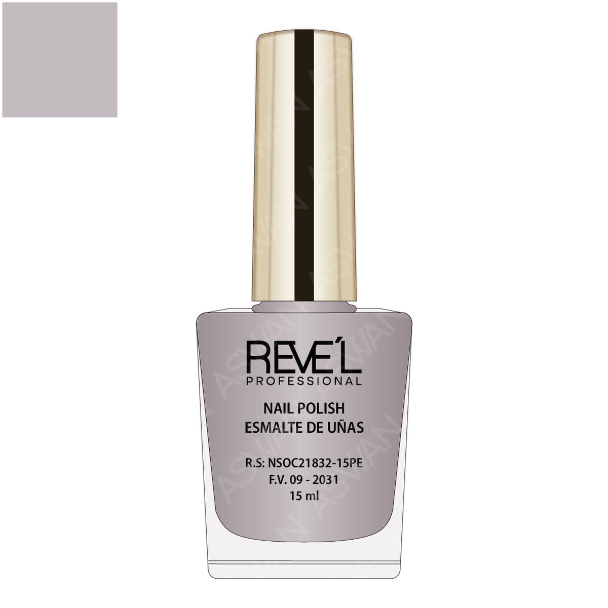 REVE'L PROFESSIONAL - Esmalte Nude Perfect 15 ml - REVEL PROFESSIONAL
