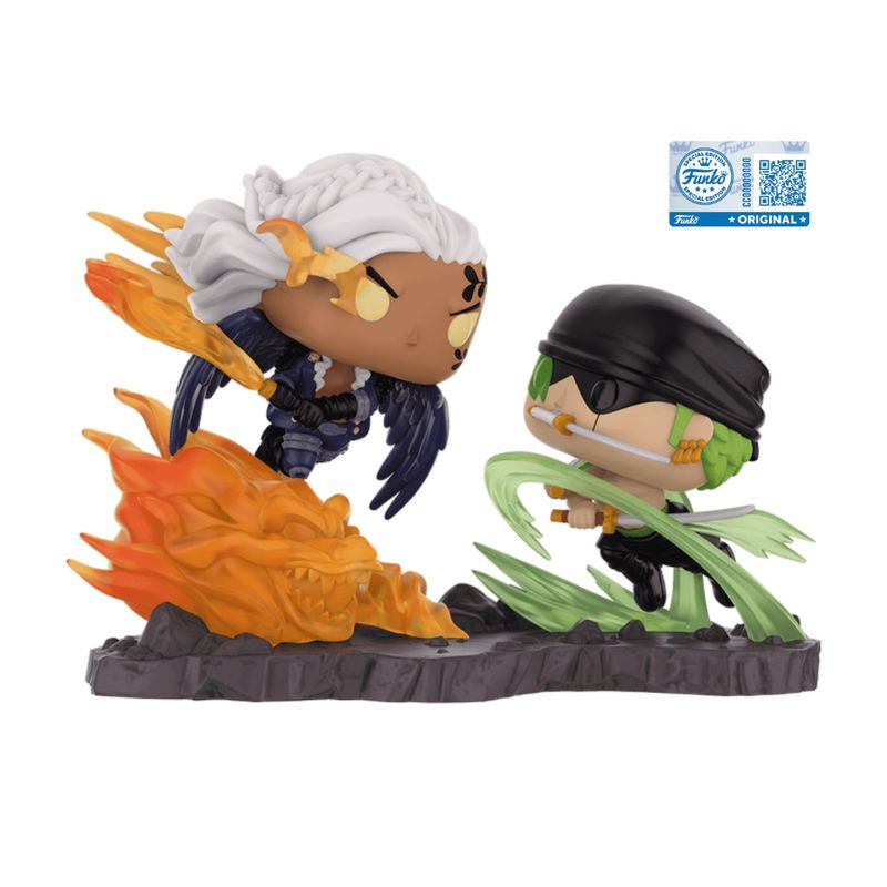 FUNKO - Pop Moment Roronoa Zoro vs King Funko Pop 1954 One Piece Exclusivo