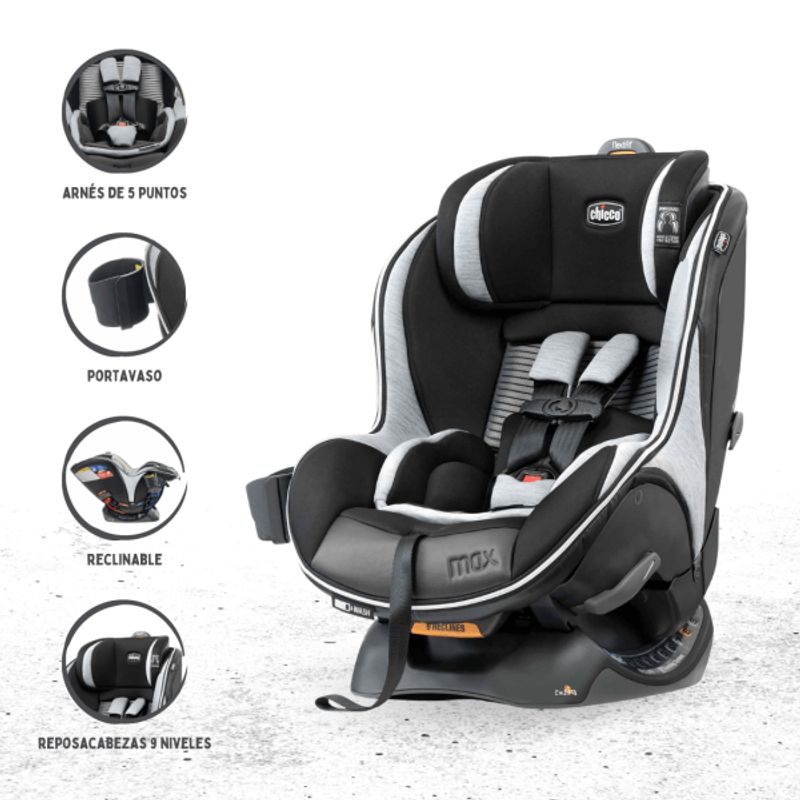 CHICCO - Silla Para Auto CHICCO »NEXTFIT MAX ZIP AIR VERO USA» Black