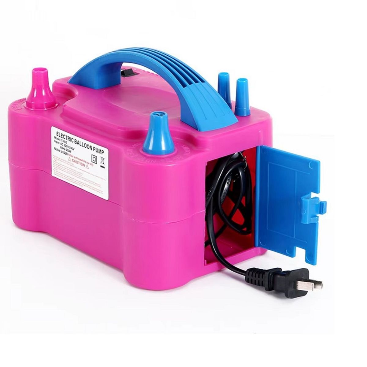 GENERICO - inflador de globos electrico Maquina Soplador portatil