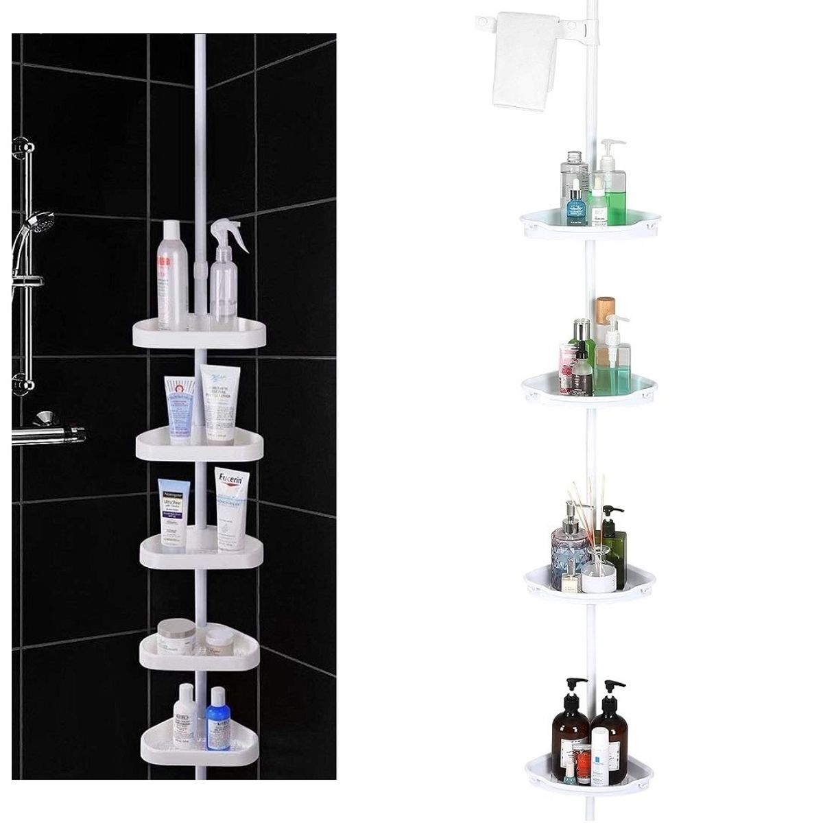 GENERICO - esquinero de ducha estendible 320 estante de bano
