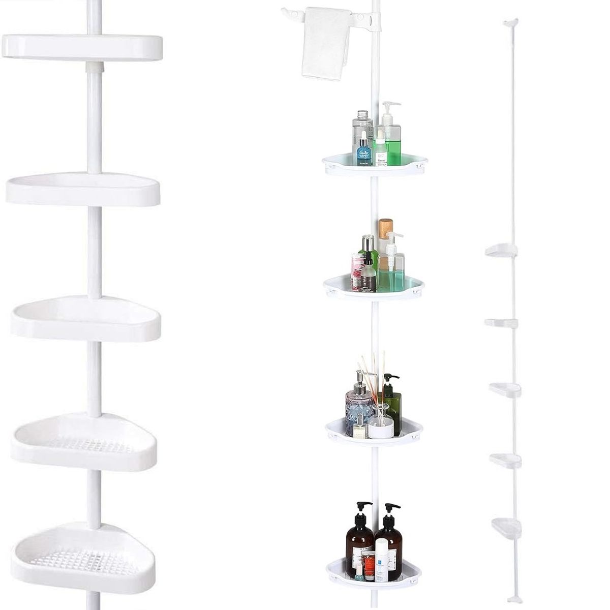 GENERICO - esquinero de ducha estendible 320 estante de bano