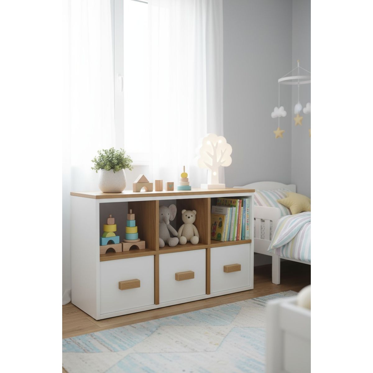 GENERICO - ORGANIZADOR DE JUGUETES PARA NIÑOS  NIÑAS