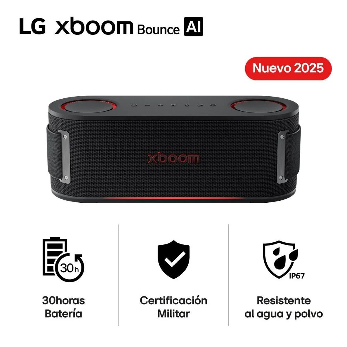 LG - Parlante Bluetooth LG XBOOM Bounce