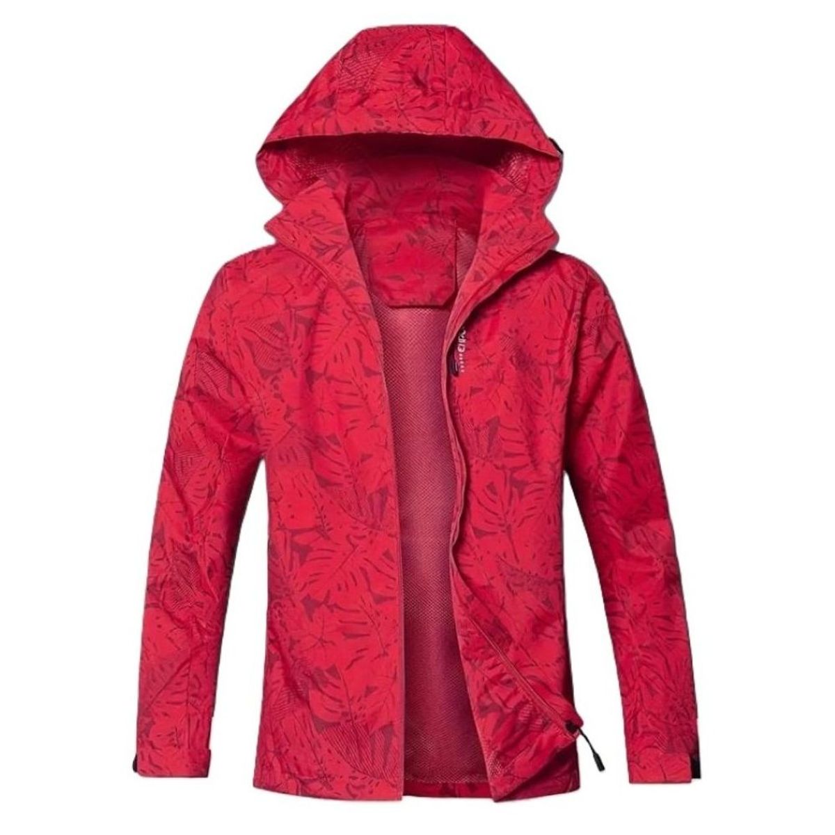 EPAUS - Casaca Deportiva Corta Viento Impermeable Mujer Con Capucha