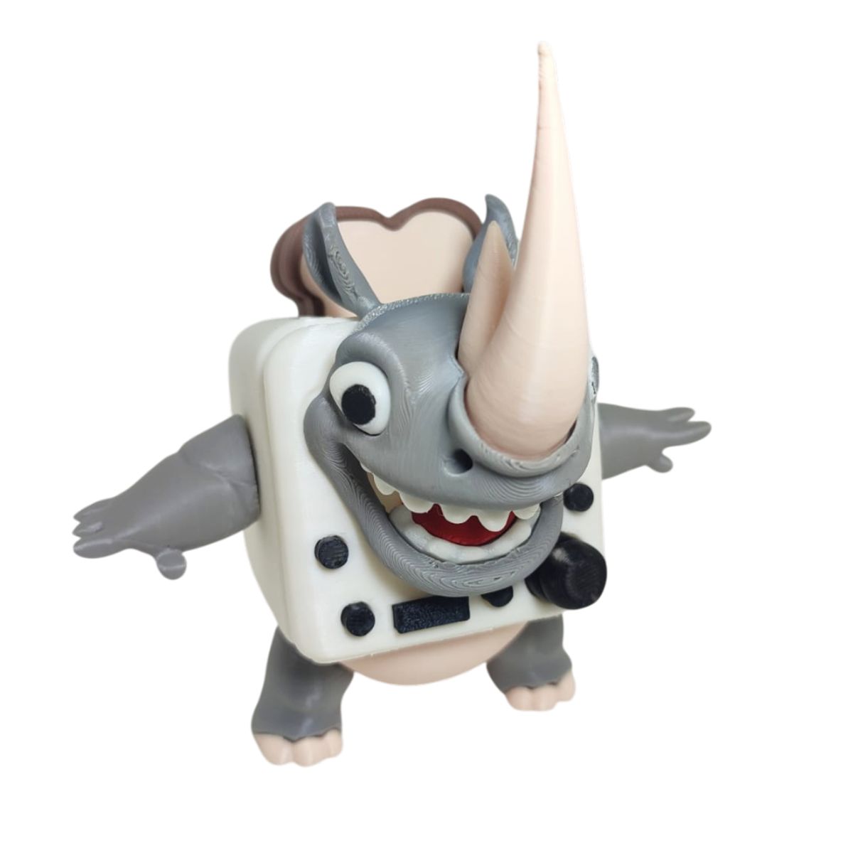 GENERICO - Italian Brainrot Tralalero Tralala - Rhino Toasterino