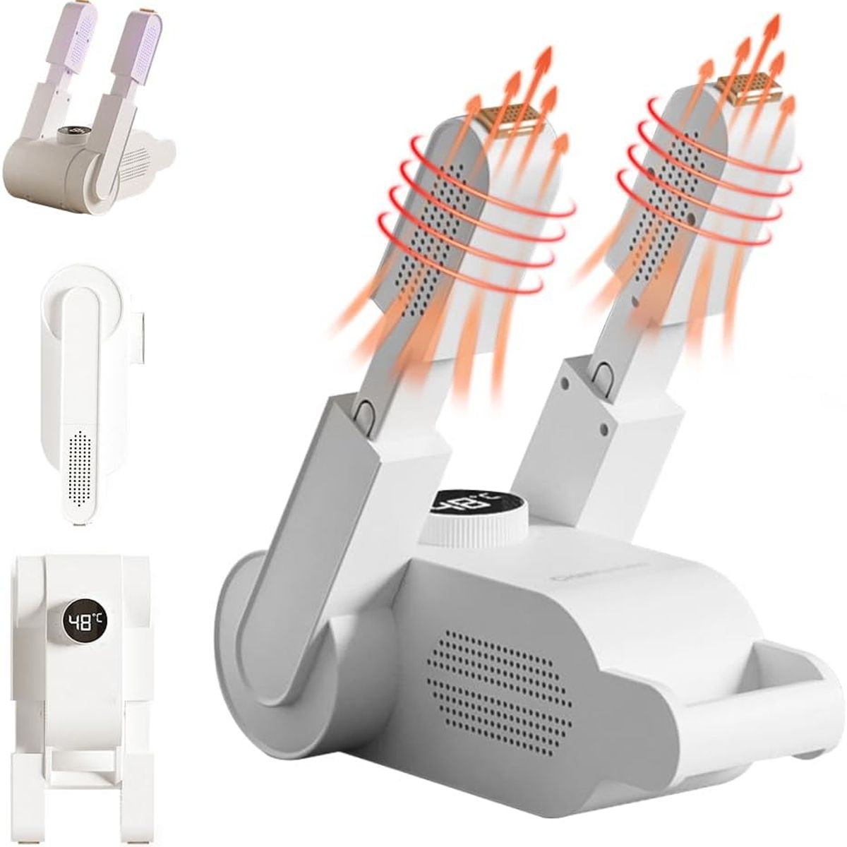 GENERICO - SECADOR ZAPATOS ZAPATILLAS ELÉCTRICO PLEGABLE ANTIHUMEDAD