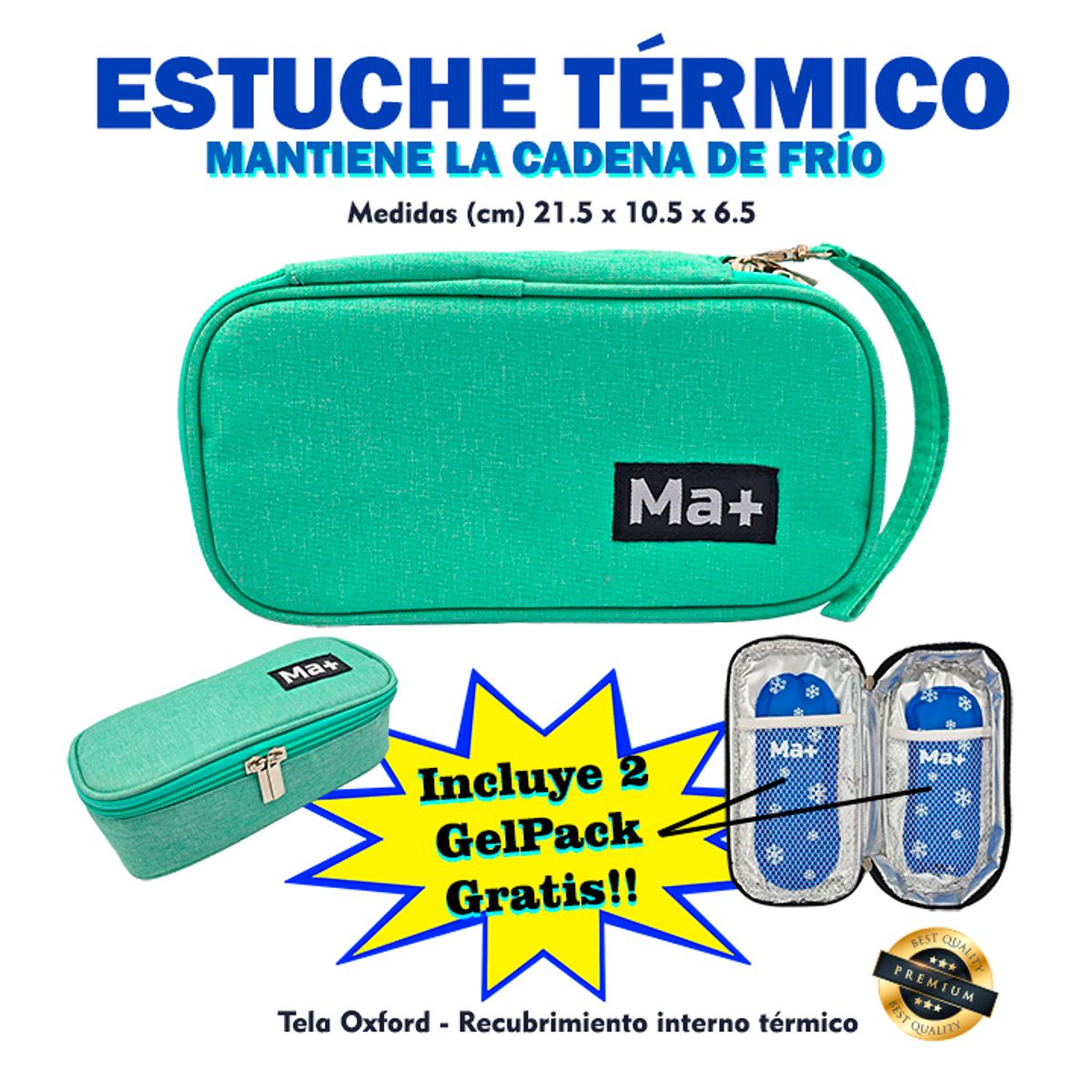 KALE - Estuche Térmico MA+ Cadena de frío para Leche Materna