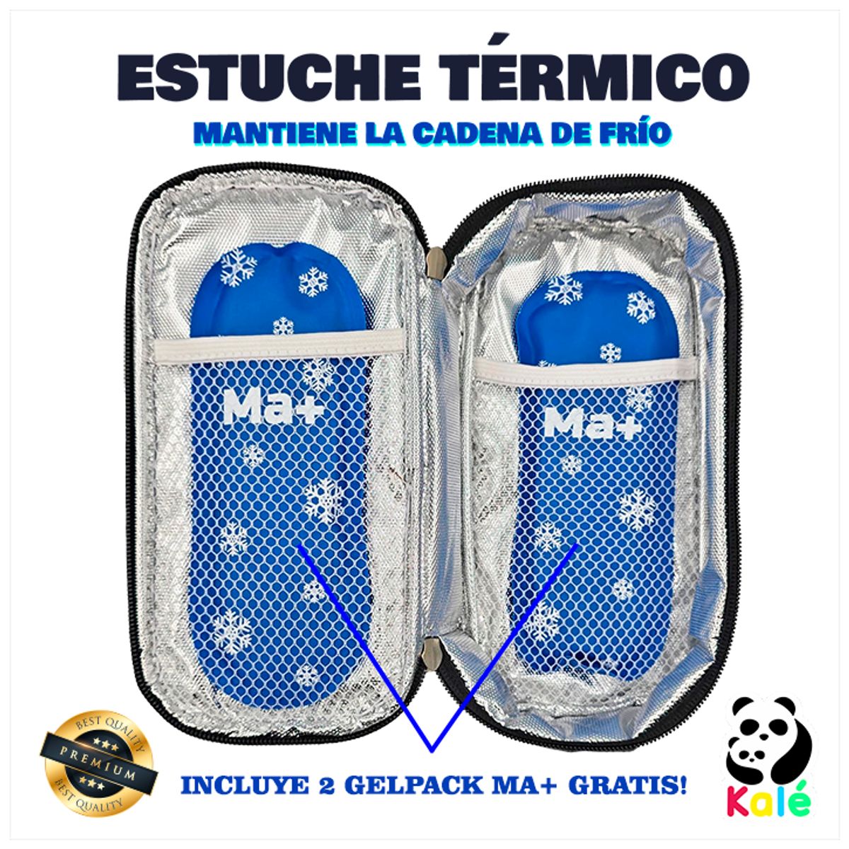 KALE - Estuche Térmico MA+ Cadena de frío para Leche Materna