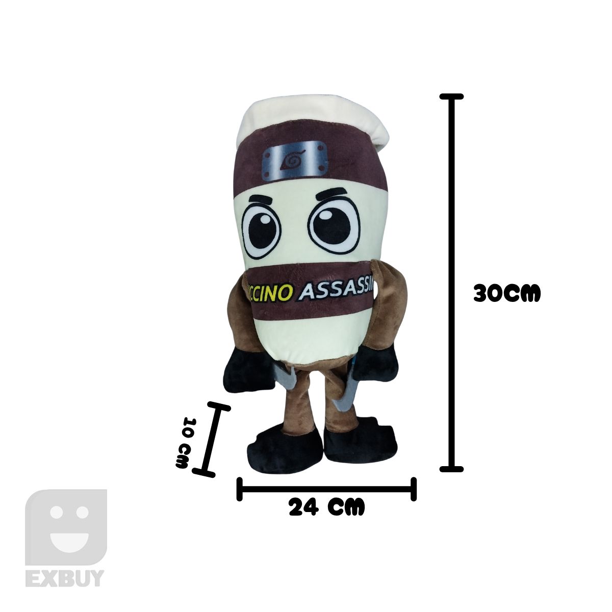 NACIONAL - Peluche Capuccino Assassino Brainrot