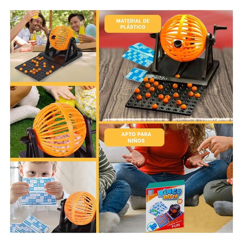 GENERICO - Pack6 Bolillera Entretenida en Negro Y+Regalo Stickers