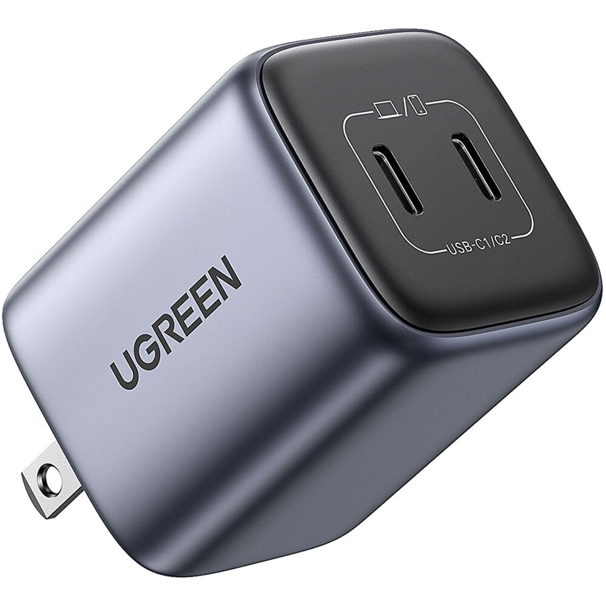 UGREEN - Ugreen Cargador Nexode USB-C 45W 2 Puertos GaN CD294 - 90572