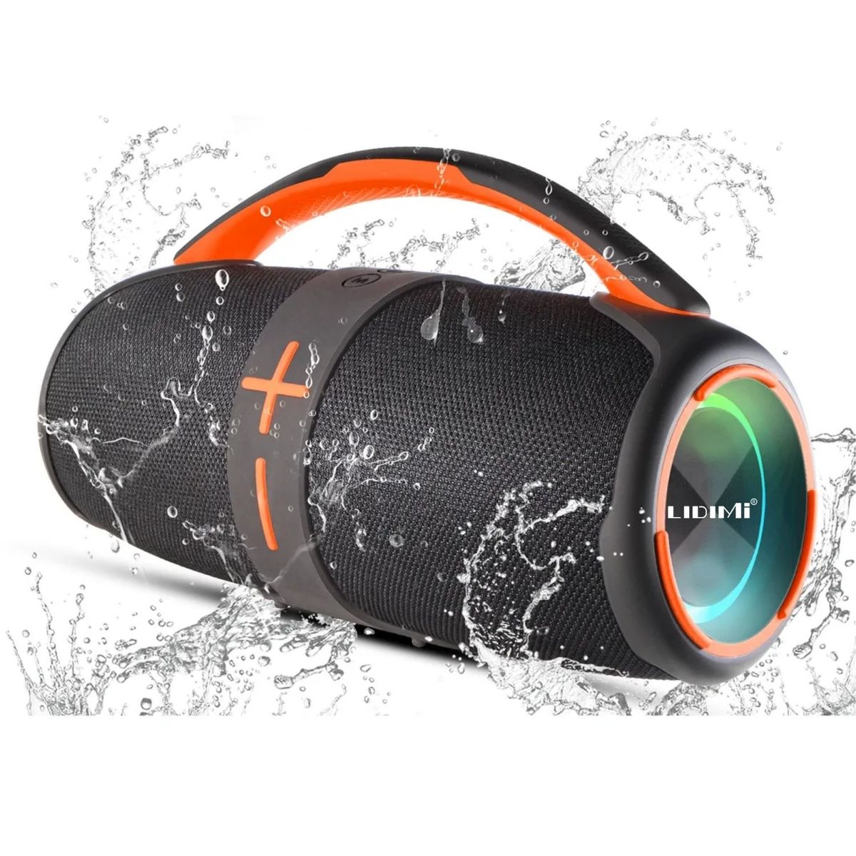 LIDIMI - Parlante Portátil LIDIMI LD-S647 Bluetooth 20W IPX5 RGB