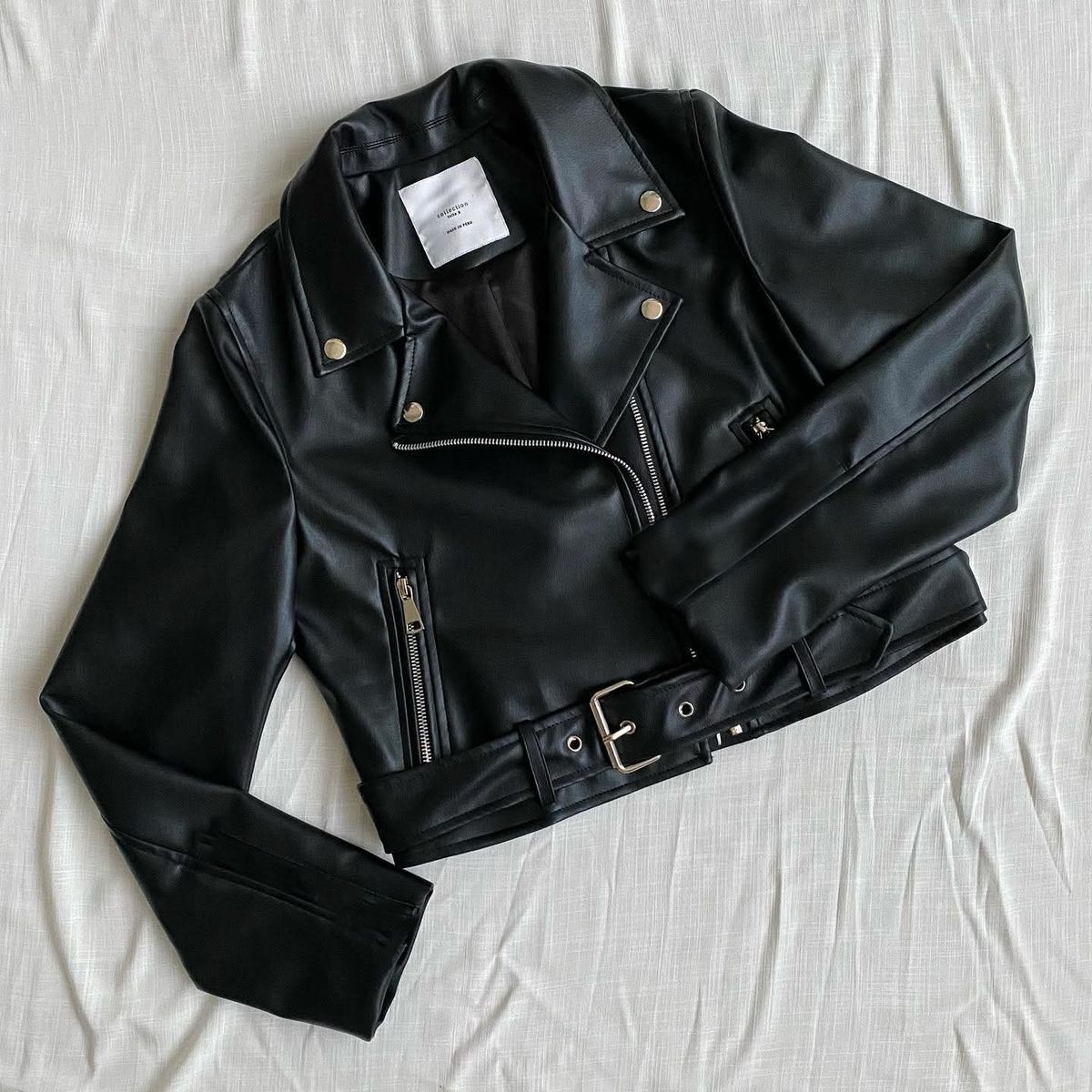 GENERICO - CASACA BIKER JACKET DE TEMPORADA MUJER